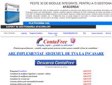 Tablet Screenshot of contafree.ro